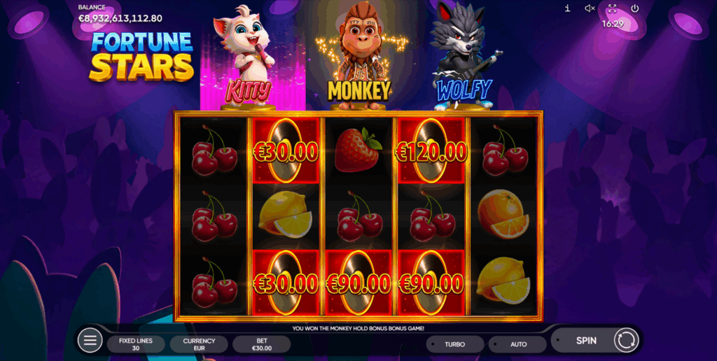 2 Winradarde Fortune Stars Grafik
